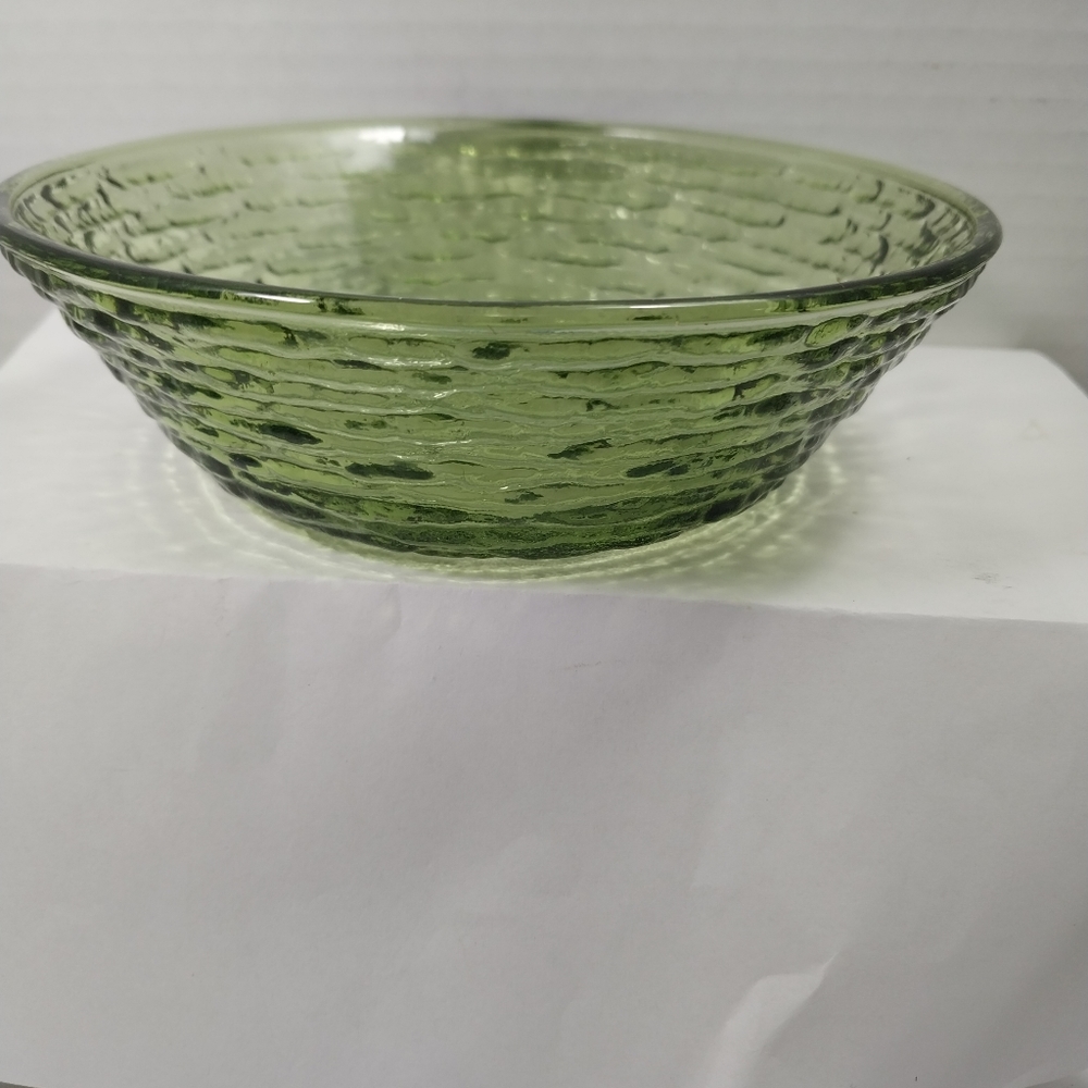 Anchor Hocking green bowl